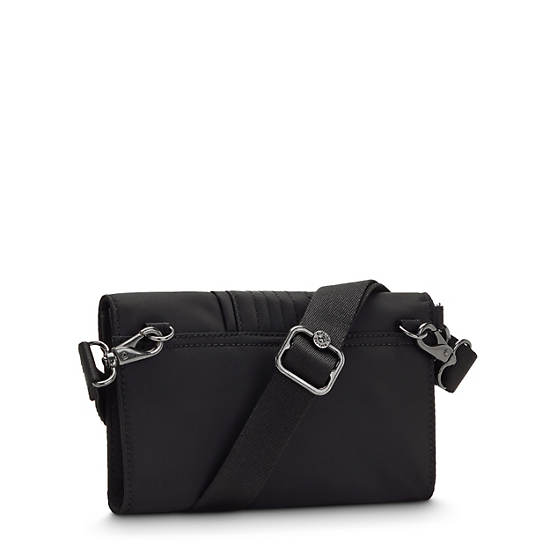 Bolsos Cruzados Kipling Lelio Negros | MX 1185OK